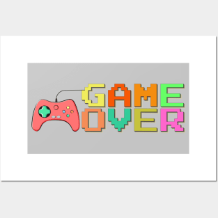 GAME OVER, MAN! Posters and Art